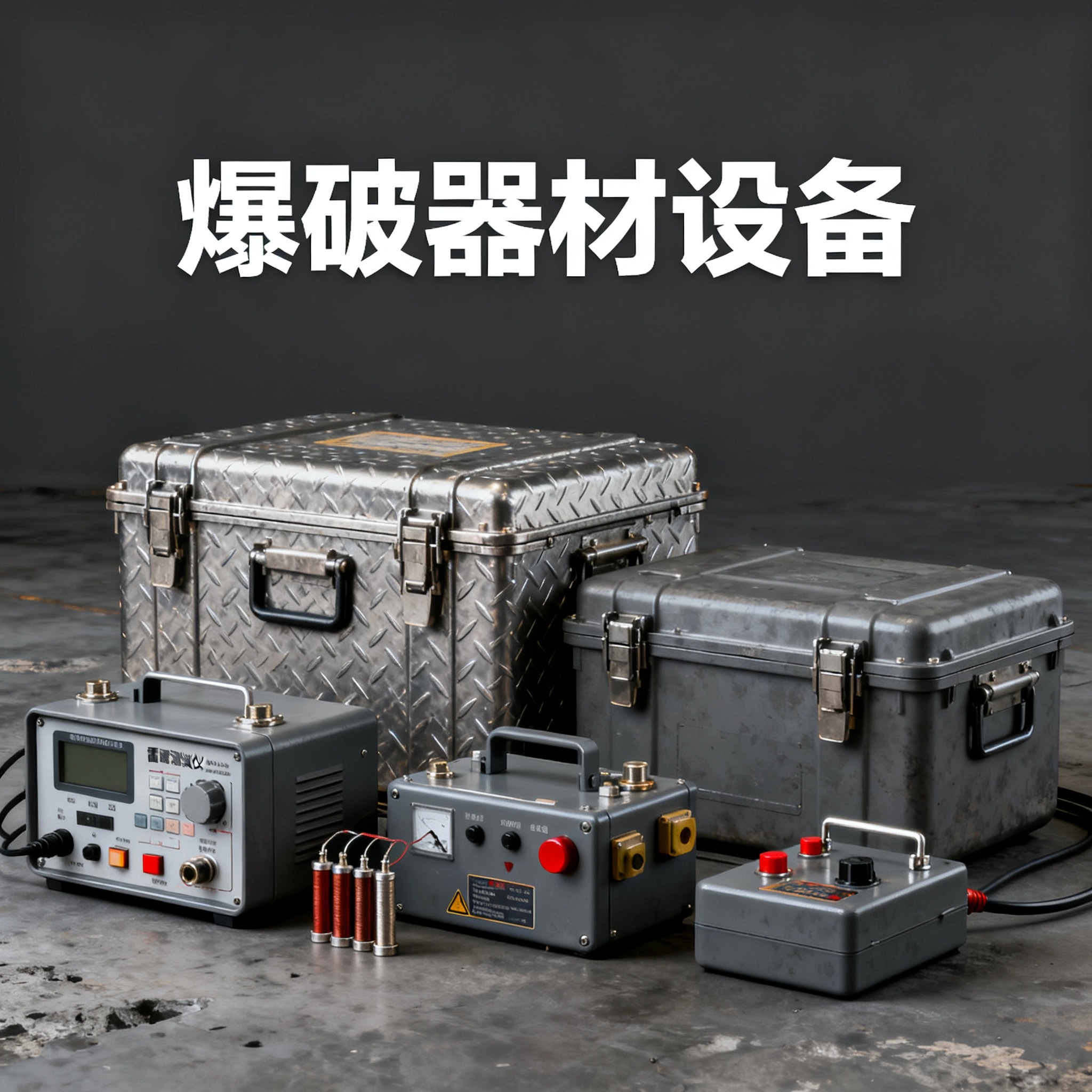 平凉爆破工程师的“兵器库”：常用器材一册通